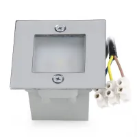 Светильник грунтовой Brille LED 1W LED-311 Серебристый 32-050