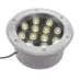 Светильник грунтовой Brille LED IP67 12W LG-24 Серебристый 34-172