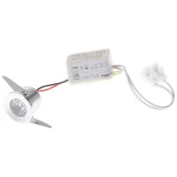 Точечный светильник Brille 1W LED-02 Серебристый 176446