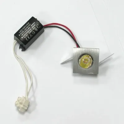 Точечный светильник Brille 1W LED-03 Серебристый 176445