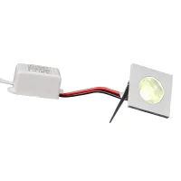 Точечный светильник Brille 1W LED-03 Серебристый 176445