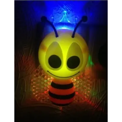 Светильник ночной Brille Пчелка 0.5W LED-60 Желтый 32-470