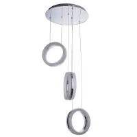 Люстра Brille LED 54W Хром