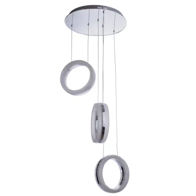Люстра Brille LED 54W Хром