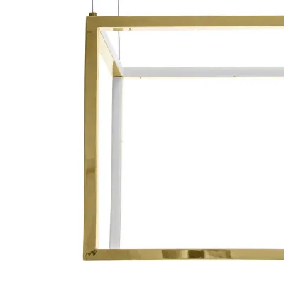 Люстра Brille LED 44W Хром