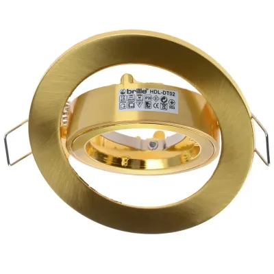 Точечный светильник Brille 20W HDL-DT 02 Латунь 163139