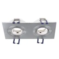 Точечный светильник Brille HDL-DT 102 Серебристый 162352