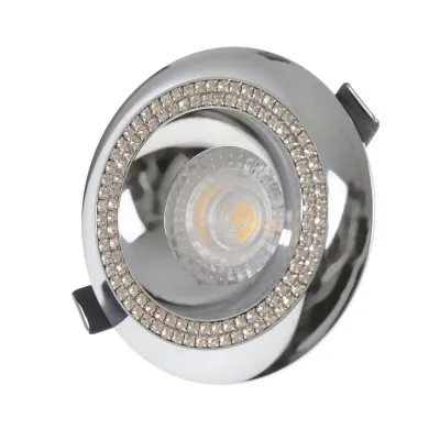 Точечный светильник Brille 40W HDL-G277 Хром 36-268