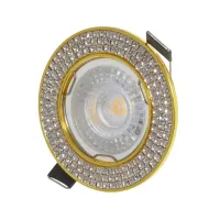 Точечный светильник Brille 40W HDL-G278 Золотистый 36-272 Точечный светильник Brille 40W HDL-G278 Золотистый 36-272