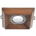 Точечный светильник Brille 40W HDL-GA9 Коричневый 36-116