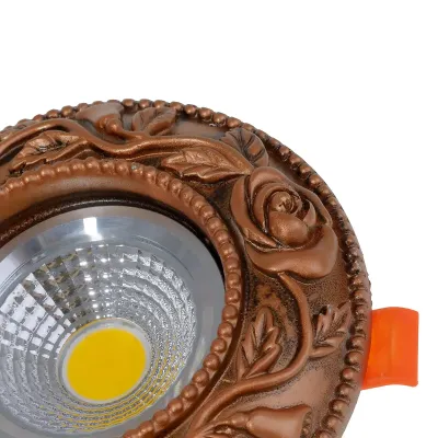 Точечный светильник Brille LED 3W HDL-M39 Латунь 36-332 Точечный светильник Brille LED 3W HDL-M39 Латунь 36-332