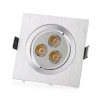 Точечный светильник Brille 3W LED-04 Серебристый 176433 Точечный светильник Brille 3W LED-04 Серебристый 176433