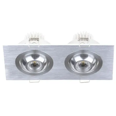 Точечный светильник Brille 2W LED-101 Серебристый 176459