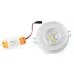 Точечный светильник Brille 3W LED-103 Серебристый L60-010