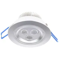 Точечный светильник Brille 3W LED-106 Серебристый 176489