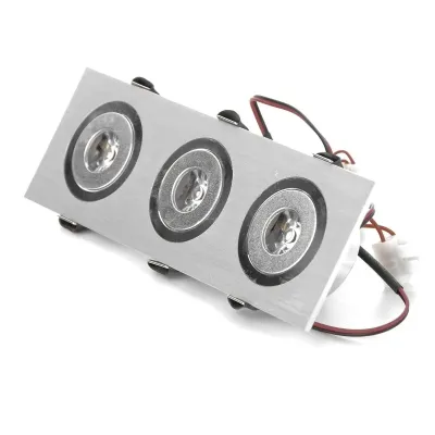 Точечный светильник Brille 3W LED-107 Серебристый 103108