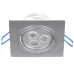 Точечный светильник Brille 3W LED-108 Серебристый 176491