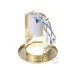 Точечный светильник Brille 60W Ring 50 Латунь 161106 Точечный светильник Brille 60W Ring 50 Латунь 161106