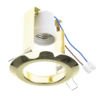 Точечный светильник Brille 60W Ring 63 Латунь 161035