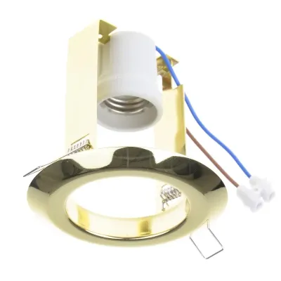 Точечный светильник Brille 60W Ring 63 Латунь 161035