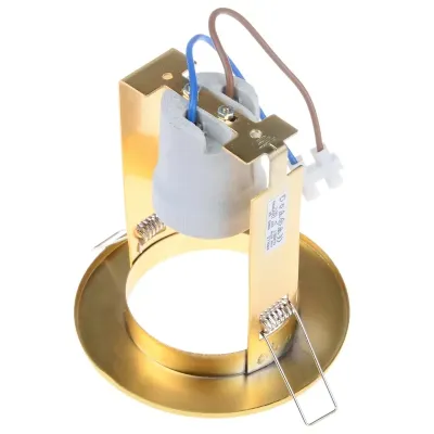 Точечный светильник Brille 60W Ring 63 Золотистый 161102 Точечный светильник Brille 60W Ring 63 Золотистый 161102