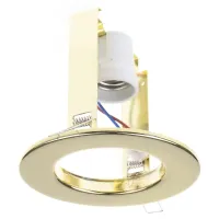 Точечный светильник Brille 60W Ring 80 Латунь 161042 Точечный светильник Brille 60W Ring 80 Латунь 161042