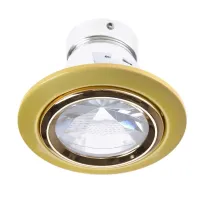 Декоративный точечный светильник Brille 20W HDL-DI Латунь 164017 Декоративный точечный светильник Brille 20W HDL-DI Латунь 164017