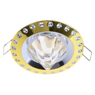 Декоративный точечный светильник Brille 20W HDL-DS 59 Латунь 163974