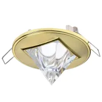 Декоративный точечный светильник Brille 20W HDL-DS 67 Латунь 163486