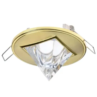 Декоративный точечный светильник Brille 20W HDL-DS 67 Латунь 163486 Декоративный точечный светильник Brille 20W HDL-DS 67 Латунь 163486