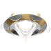 Декоративный точечный светильник Brille 20W HDL-DS 69 Латунь 163321