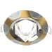 Декоративный точечный светильник Brille 20W HDL-DS 69 Латунь 163321