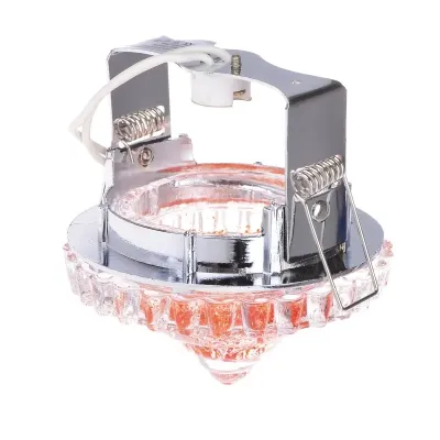 Декоративный точечный светильник Brille 20W HDL-G13 Розовый 163335