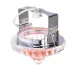 Декоративный точечный светильник Brille 20W HDL-G13 Розовый 163335