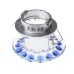 Декоративный точечный светильник Brille 20W HDL-G133 Синий 162306 Декоративный точечный светильник Brille 20W HDL-G133 Синий 162306