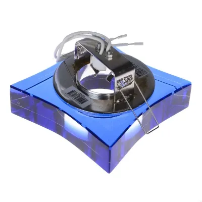 Декоративный точечный светильник Brille 20W HDL-G152 Синий 164136 Декоративный точечный светильник Brille 20W HDL-G152 Синий 164136