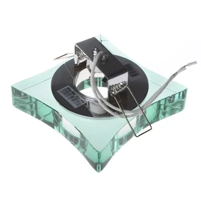 Декоративный точечный светильник Brille 20W HDL-G152 Зеленый 164135
