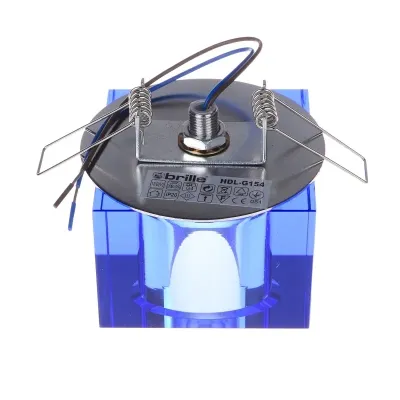 Декоративный точечный светильник Brille 20W HDL-G154 Синий 164142