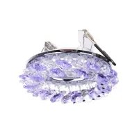 Декоративный точечный светильник Brille HDL-G196 Фиолетовый L13-051 Декоративный точечный светильник Brille HDL-G196 Фиолетовый L13-051