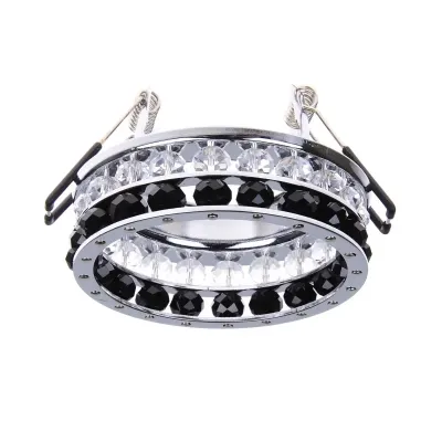 Декоративный точечный светильник Brille 50W HDL-G211 Черный L13-091