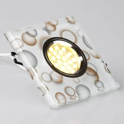 Декоративный точечный светильник Brille 50W HDL-G229 Белый L13-133