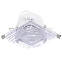 Декоративный точечный светильник Brille 20W HDL-G24 Бесцветный 162035