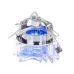 Декоративный точечный светильник Brille 32W HDL-G34 Синий 165018