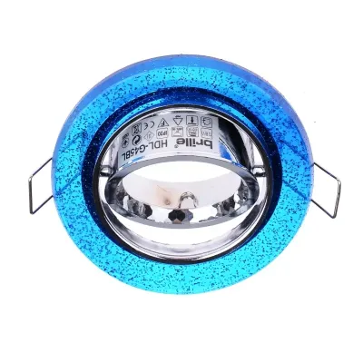 Декоративный точечный светильник Brille HDL-G45 Синий 162206