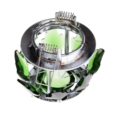 Декоративный точечный светильник Brille 20W HDL-G46 Зеленый 162215