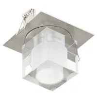 Декоративный точечный светильник Brille 20W HDL-G47 Хром 162209