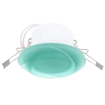 Декоративный точечный светильник Brille 20W HDL-G41 Зеленый 162054
