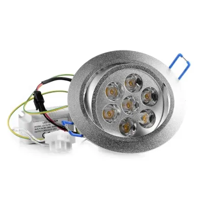 Точечный светильник Brille 7W LED-103 Серебристый 176472