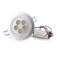 Точечный светильник Brille 5W LED-109 Серебристый 176492