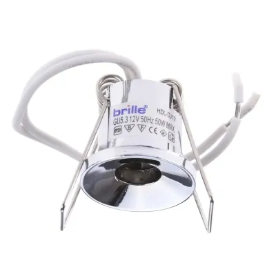 Маленький точечный светильник Brille 20W HDL-DJ Хром 163081